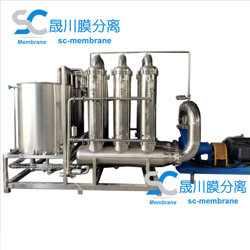 金銀花提取液澄清除雜設備