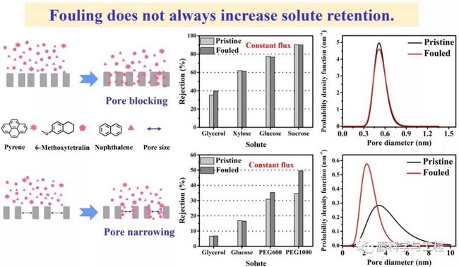 “小”孔里有“大”玄機---納濾膜污染機理新發(fā)現(xiàn) 